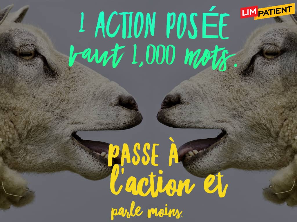 Une action posée vaut milles mots – passe à l’action - Expatriation en ...